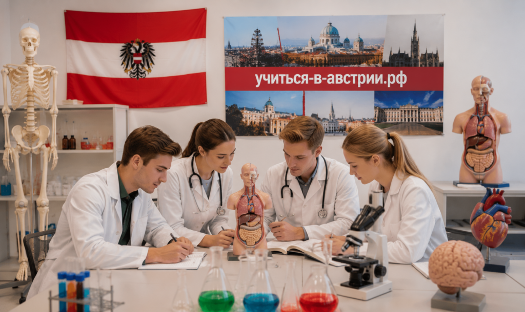 Поступление в медицинские вузы Австрии.