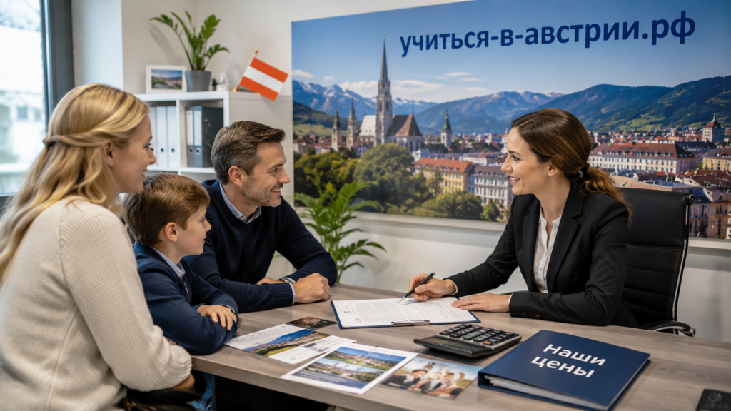 Устройство в школы Австрии. Наши цены.