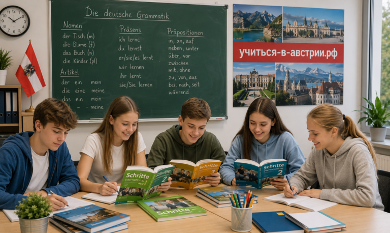Курсы немецкого языка на каникулах в Вене для школьников и студентов