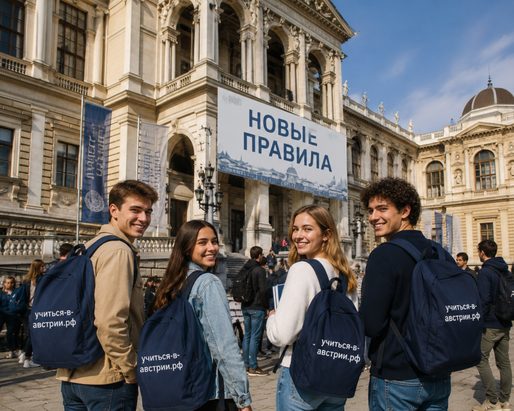 Новые правила регистрации в Венский центральный университет.