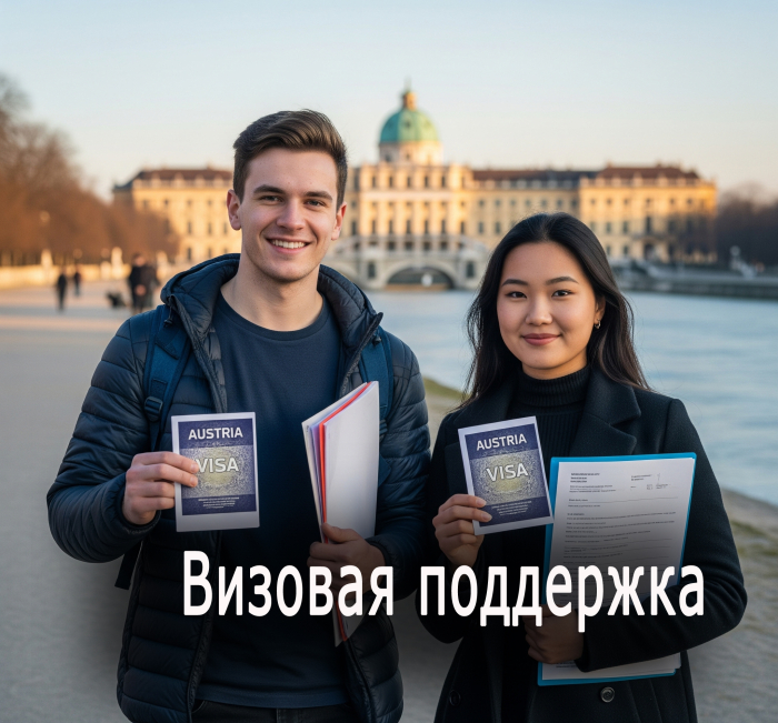 Услуга «Визовая поддержка» для студентов, уже поступивших в вузы Австрии.